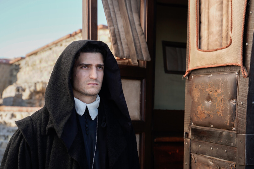 Image tirée de Caravage, film de Michele Placido sur le peintre italien Michelangelo Merisi da Caravaggio.